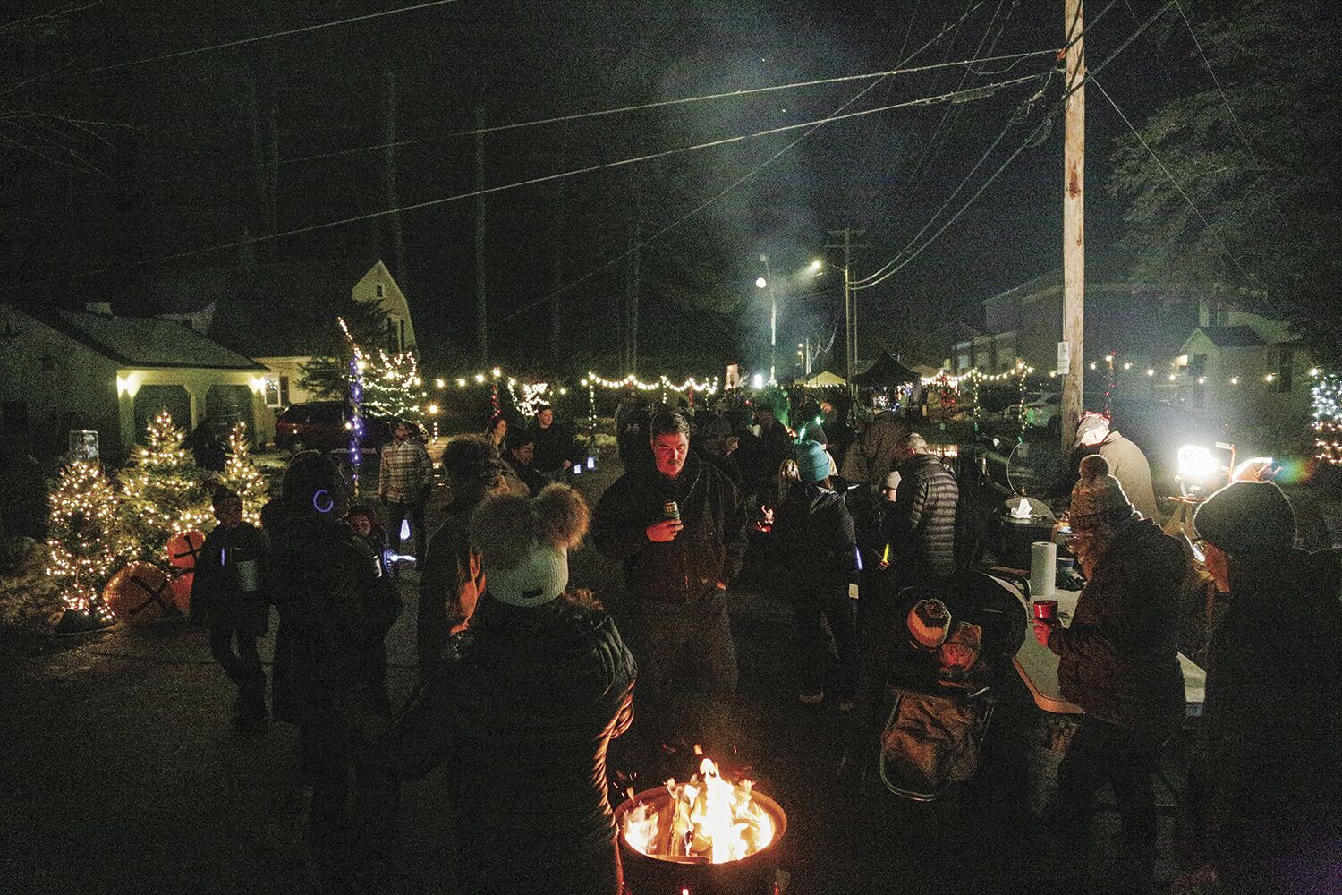Fryeburg's inaugural Night of Lights attracts crowds
